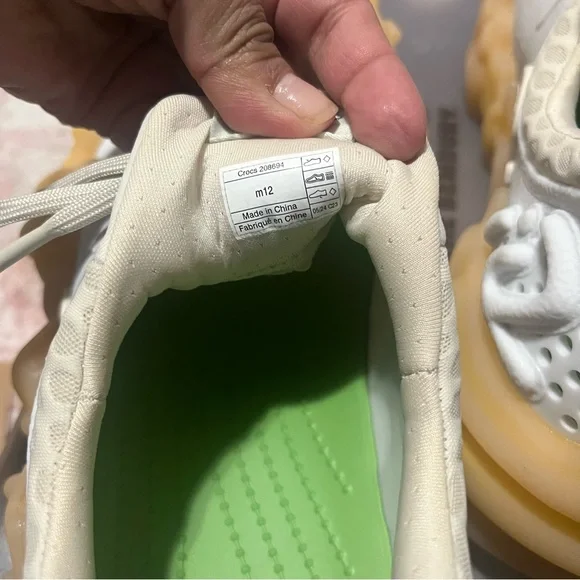 CROCS Salehe Bembury x Crocs Pollex Juniper ‘Tahini’ Men’s 12 - Picture 8 of 12